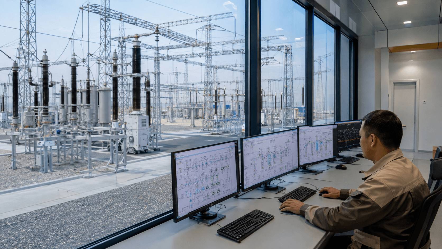 Buxoro 500 kV podstansiya SCADA